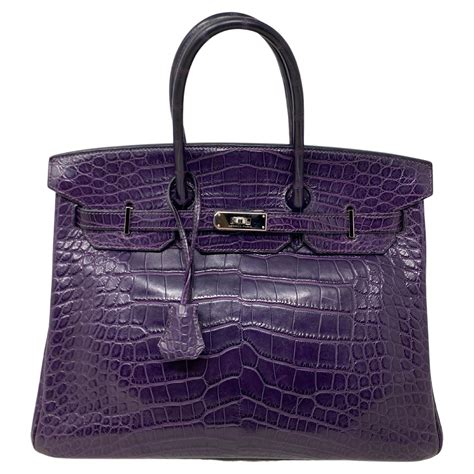 hermes purple birkin